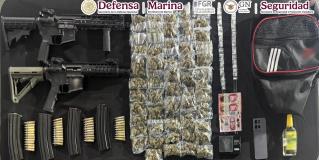 Detienen a 9 en Nuevo León por generar violencia: aseguran armas y drogas