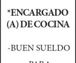 (LOGO) SOLICITO: *ENCARGADO 