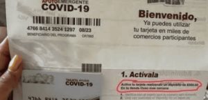 Alertan por falsas tarjetas de Bienestar