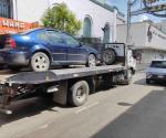 Reactivan el operativo  grúa en centro Tampico