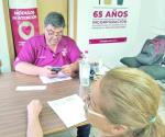 Comienza registro de mujeres de 60 y más