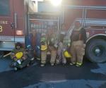 Apoyan bomberos en  incendio de Reynosa