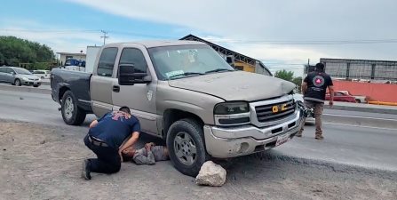 Hombre fue arrollado por camioneta