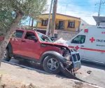 Se registra un accidente vehicular en el boulevard Rodolfo Garza Cantú