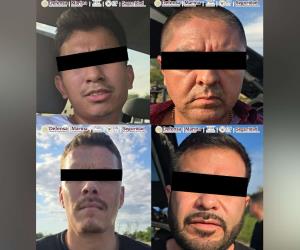 Capturan a 4 del grupo de Los Mayos del Cartel del Pacífico