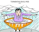Tormentas en el país