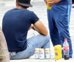 Usan los parques para embriagarse