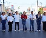 Invierte Carmen Lilia 4.6 millones de pesos en rehabilitación de drenaje sanitario en Nuevo Laredo