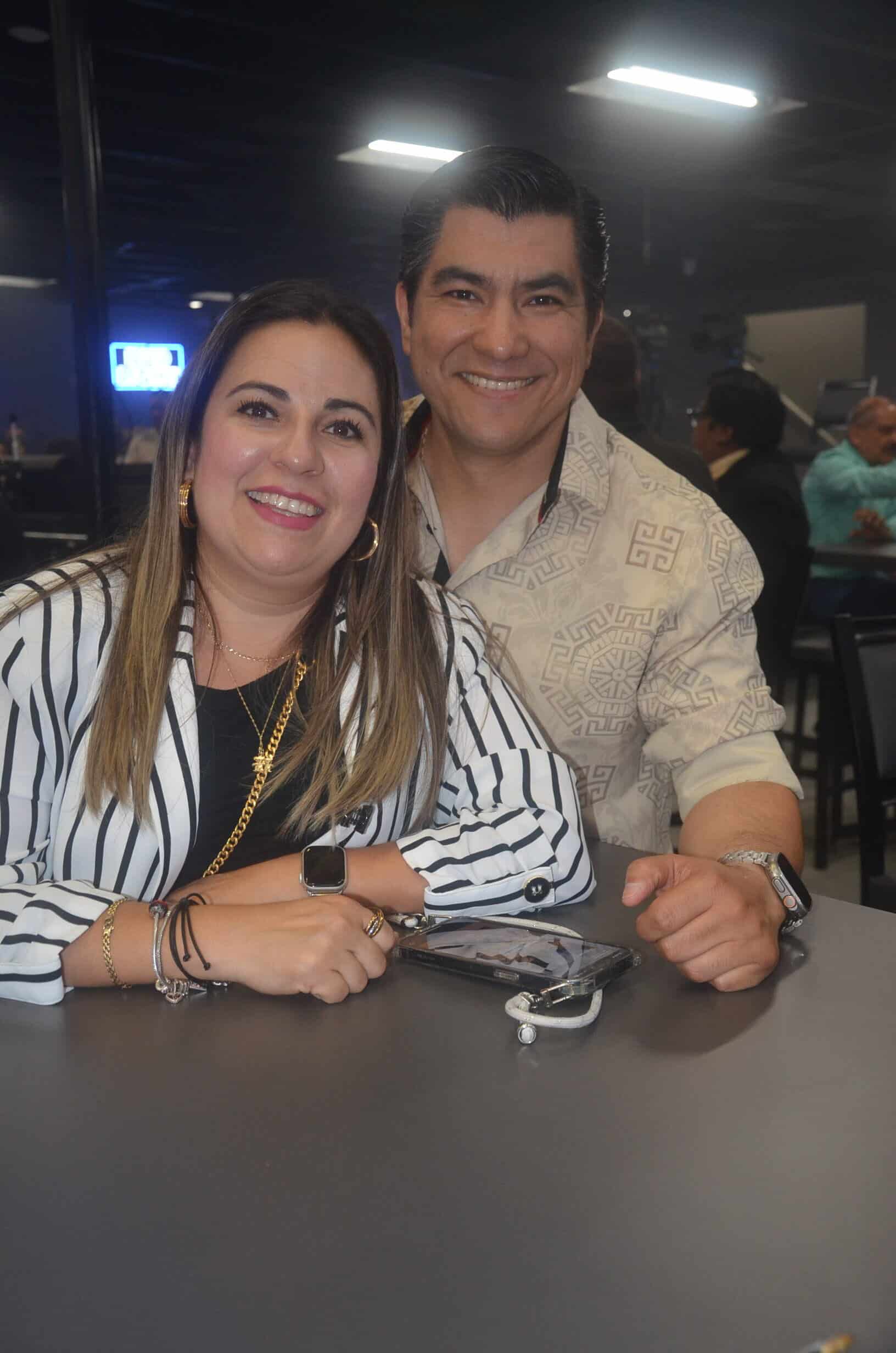 Magda Mendiola y Javier Castillo.