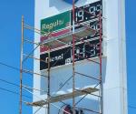 Gasolina a la baja