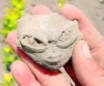 Encuentran extraña pieza arqueológica