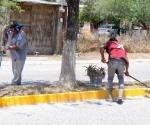 Mejoran imagen de la colonia Loma Alta