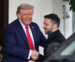 Recibe Trump a Zelensky y líderes europeos en Casa Blanca