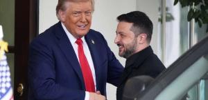 Recibe Trump a Zelensky y líderes europeos en Casa Blanca