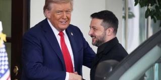 Recibe Trump a Zelensky y líderes europeos en Casa Blanca