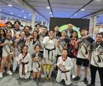 Taekwondoines regresan a casa con 15 medallas