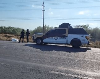 Muer3 un hombre al ser arrollado en la carretera San Fernando-Reynosa.