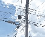 Se incendia poste en la colonia Juárez