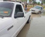 Lluvias provocan  encharcamientos
