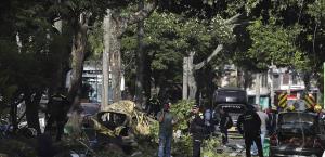 Derriban helicóptero de  la policía en Colombia