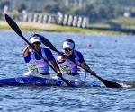 México destaca en semifinal de K2 500 metros en Campeonato Mundial de Canotaje Velocidad