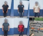 Detenidos seis hombres armados en Culiacán