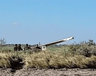 Se desploma una avioneta en el Ejido Doroteo Arango, una persona sin vida y un hombre sin sin vida.