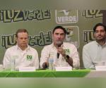 Descarta Partido Verde Coalición en el 2028