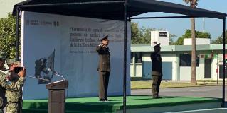 El general Guillermo Morales asume mando de zona militar