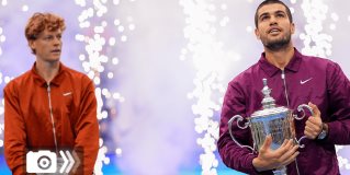 El triunfo de Carlos Alcaraz sobre Jannik Sinner fue presenciado por celebridades del espectáculo.