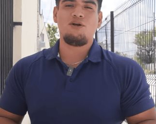 Estudian alumnos en obra en construcción