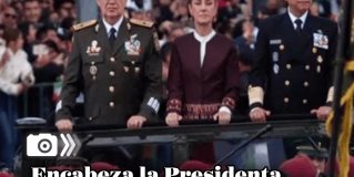 Encabeza la Presidenta Claudia Sheinbaum desfile militar