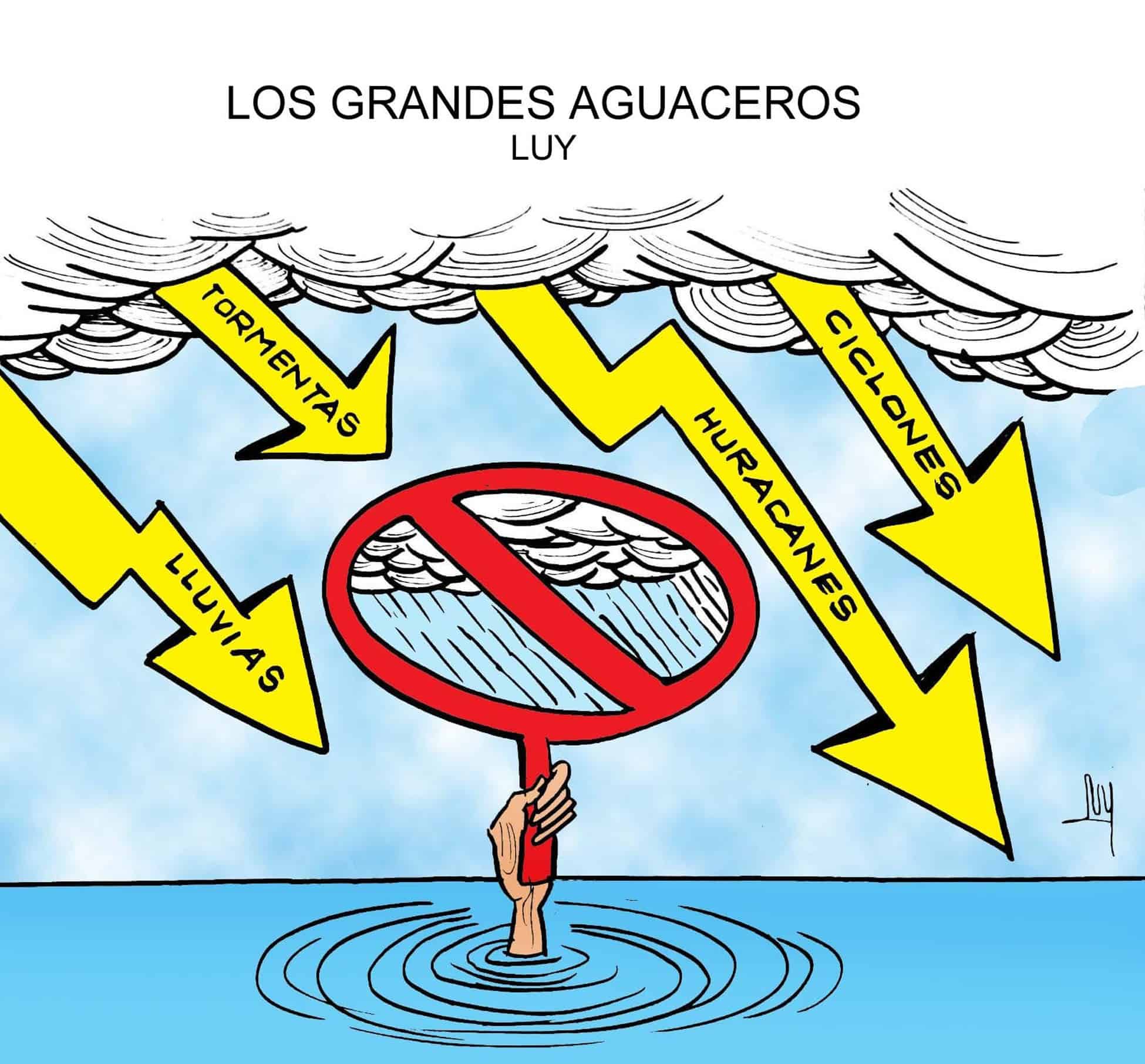 Los grandes aguaceros