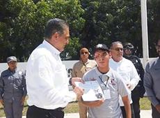 Niños con cáncer se vuelven Policías por un día con SSPT