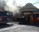 Apagan incendio en bodega de carbón