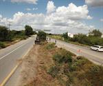 Limpian acceso norte del libramiento San Fernando