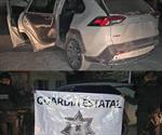 Aseguran camioneta con reporte de robo