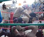 Gran lucha entre estrellas locales