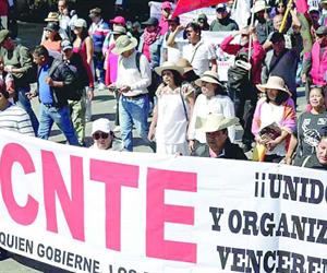 CNTE convoca a paro nacional