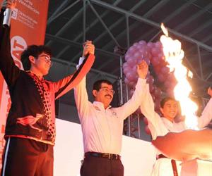 Inaugura el rector los  Juegos Interfacultades