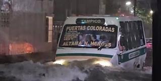 Lluvias en zona sur: caos por calles inundadas