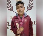 Logra Jaime Guadalupe dos medallas nacionales