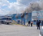 Se incendia maquiladora en Reynosa
