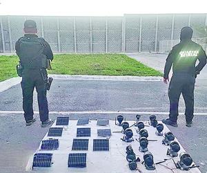 Desmantelan cámaras de vigilancia clandestinas en operativo policial