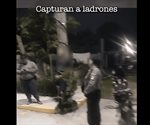 Capturan a ladrones