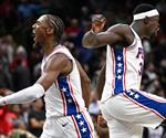 Siguen invictos los 76ers al vencer a Washington