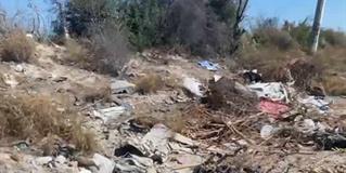 Familias en riesgo por basurero en Reynosa