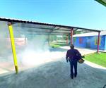Fumigan escuelas de Valle Hermoso