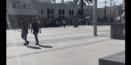 Ciudadanos inconformes se hacen presentes en la Plaza Miguel Hidalgo de ciudad