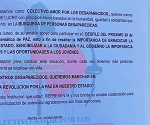 Crisis de desapariciones y violencia en Tamaulipas: Colectivo se une al desfile